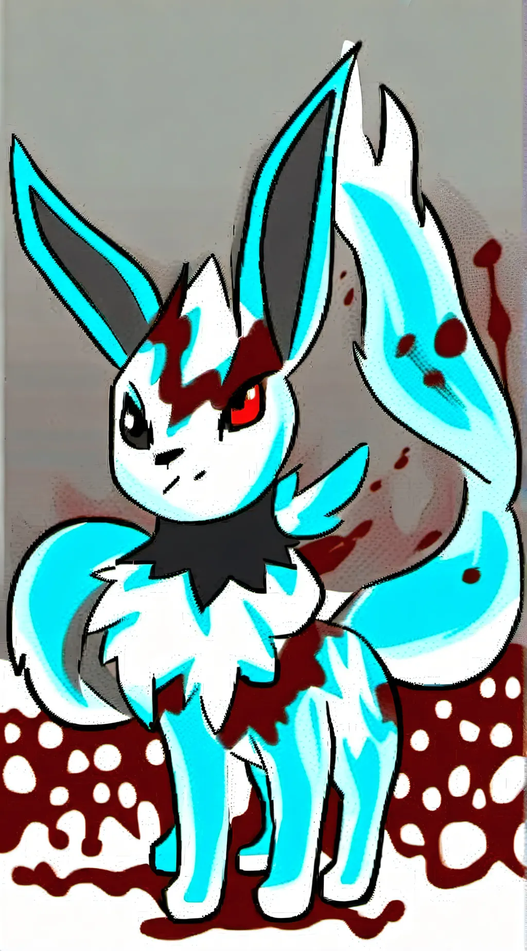 ai character: Glaceon.exe background