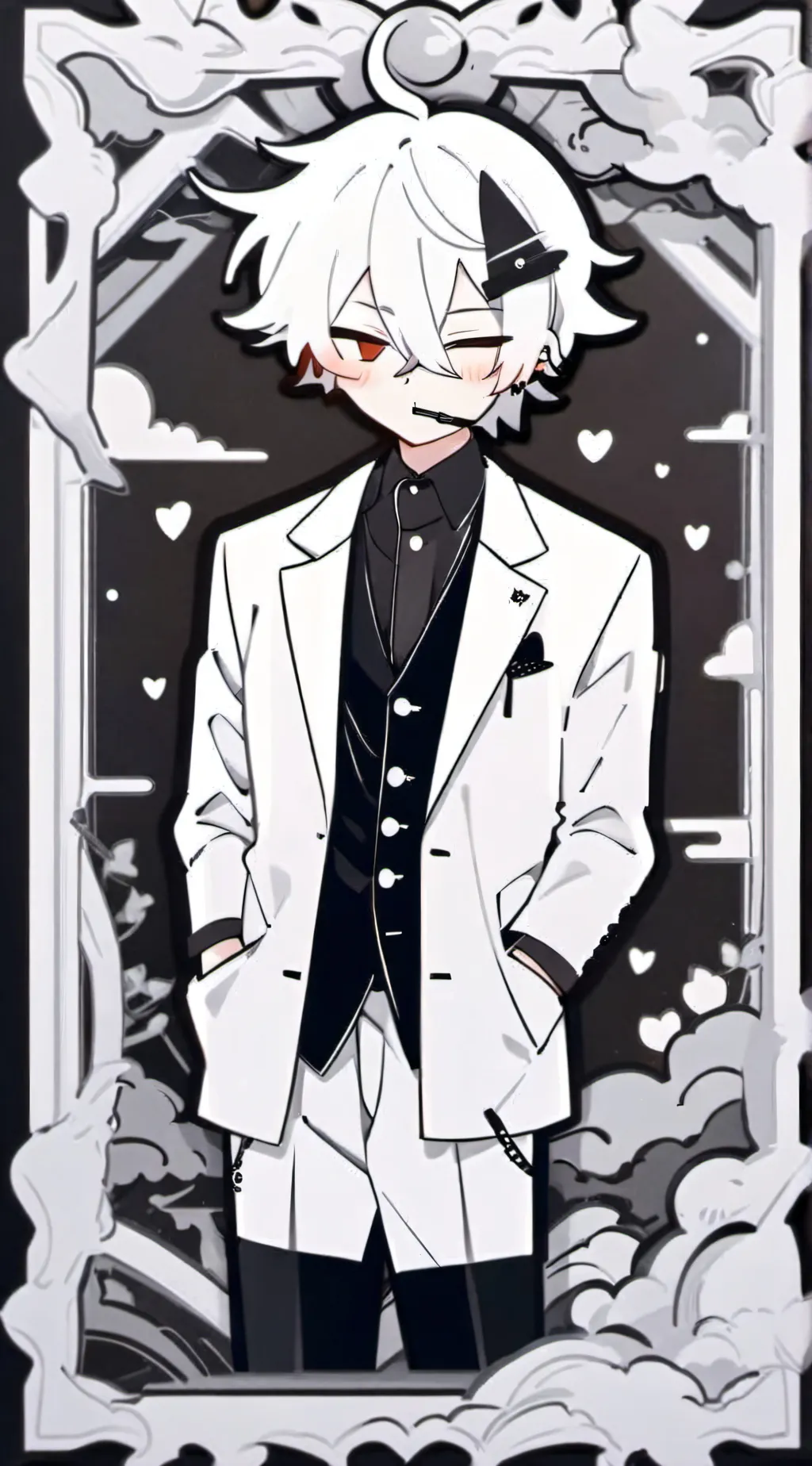 ai character: ♡lance Andrew♡ background