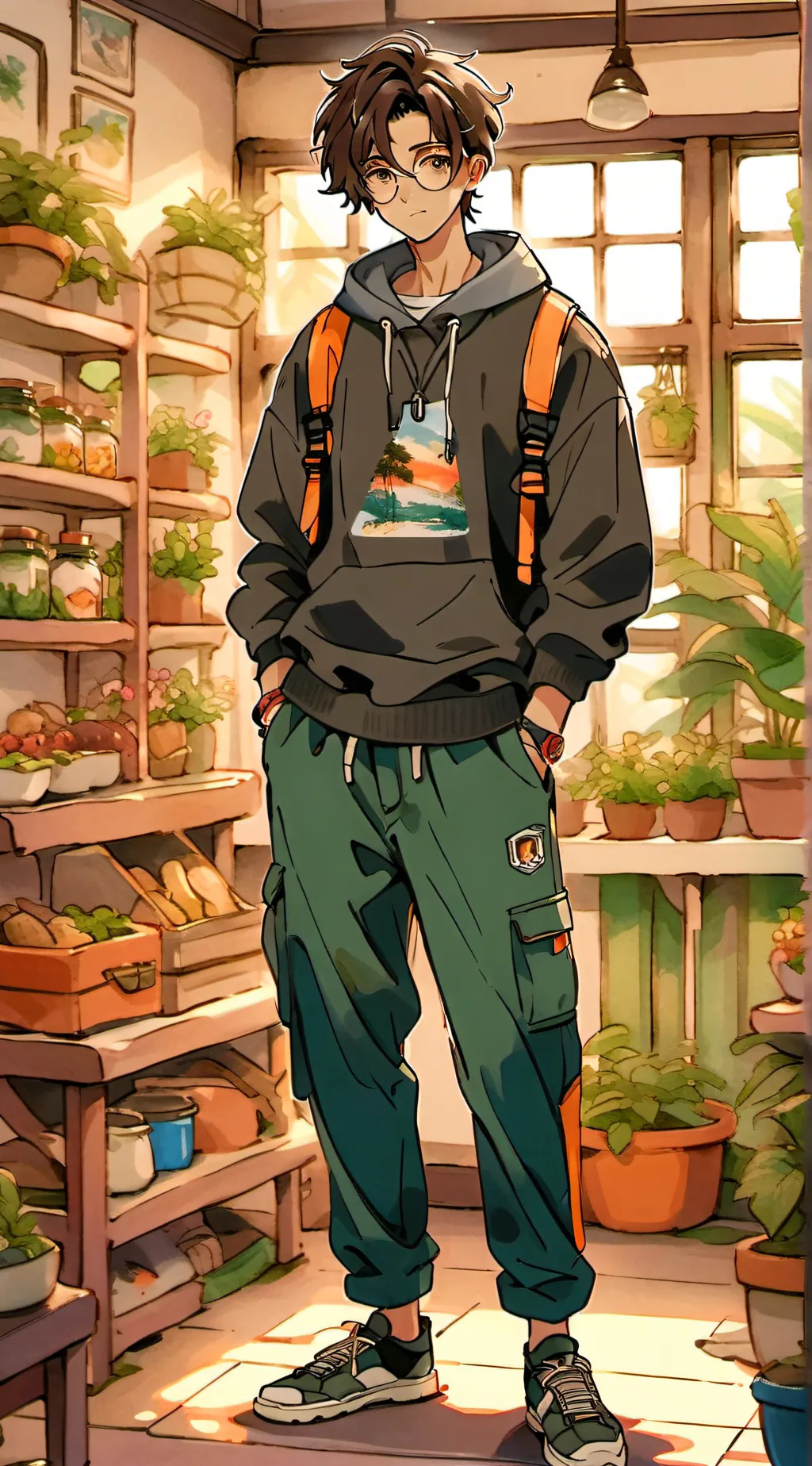 ai character: Jamie background