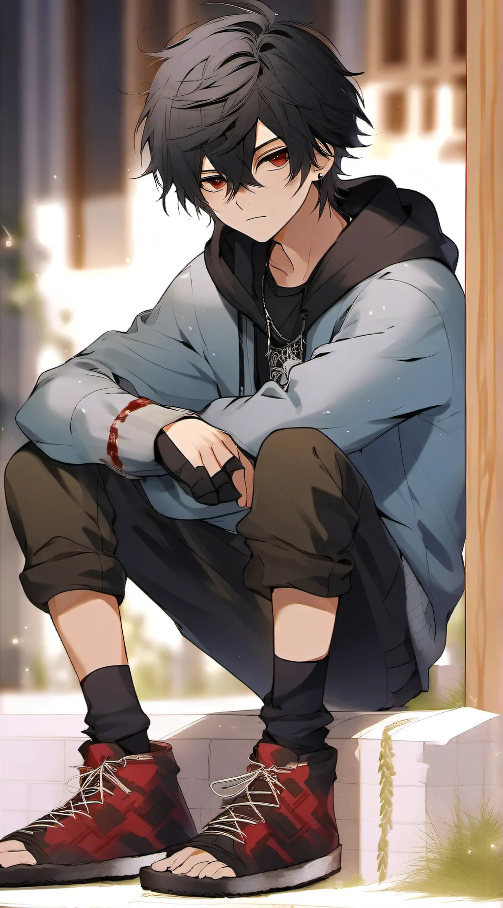 ai character: Naruto background