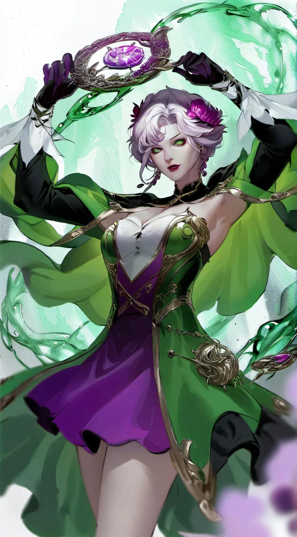 ai character: Miss Mysterio background