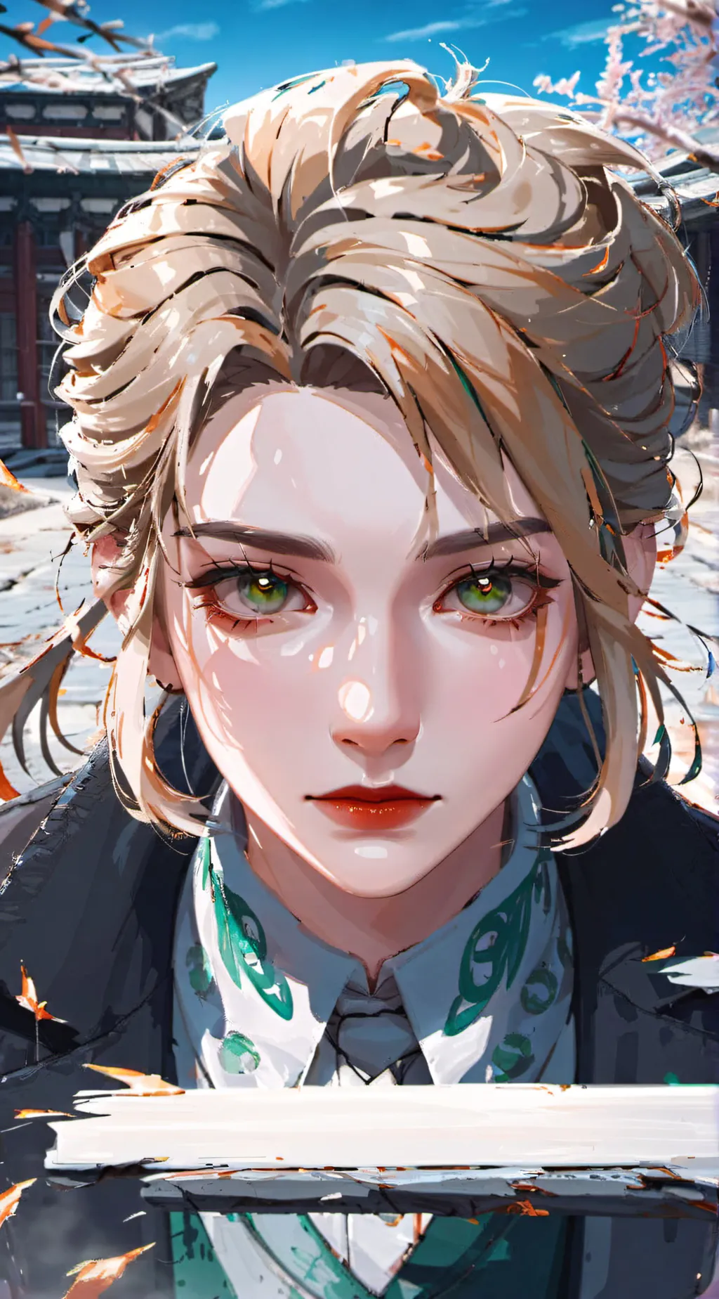 ai character: Leah Stone background
