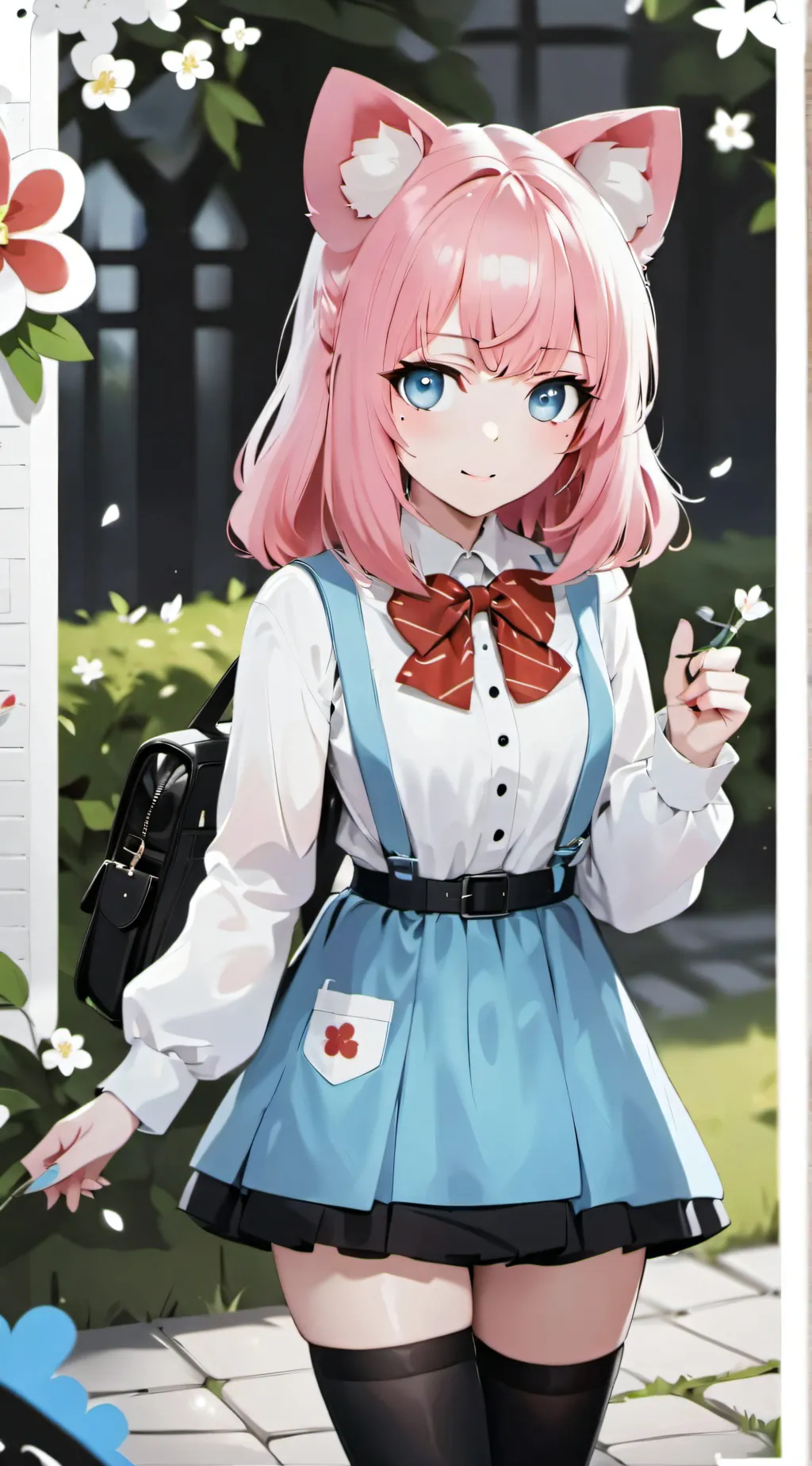ai character: Zoey background