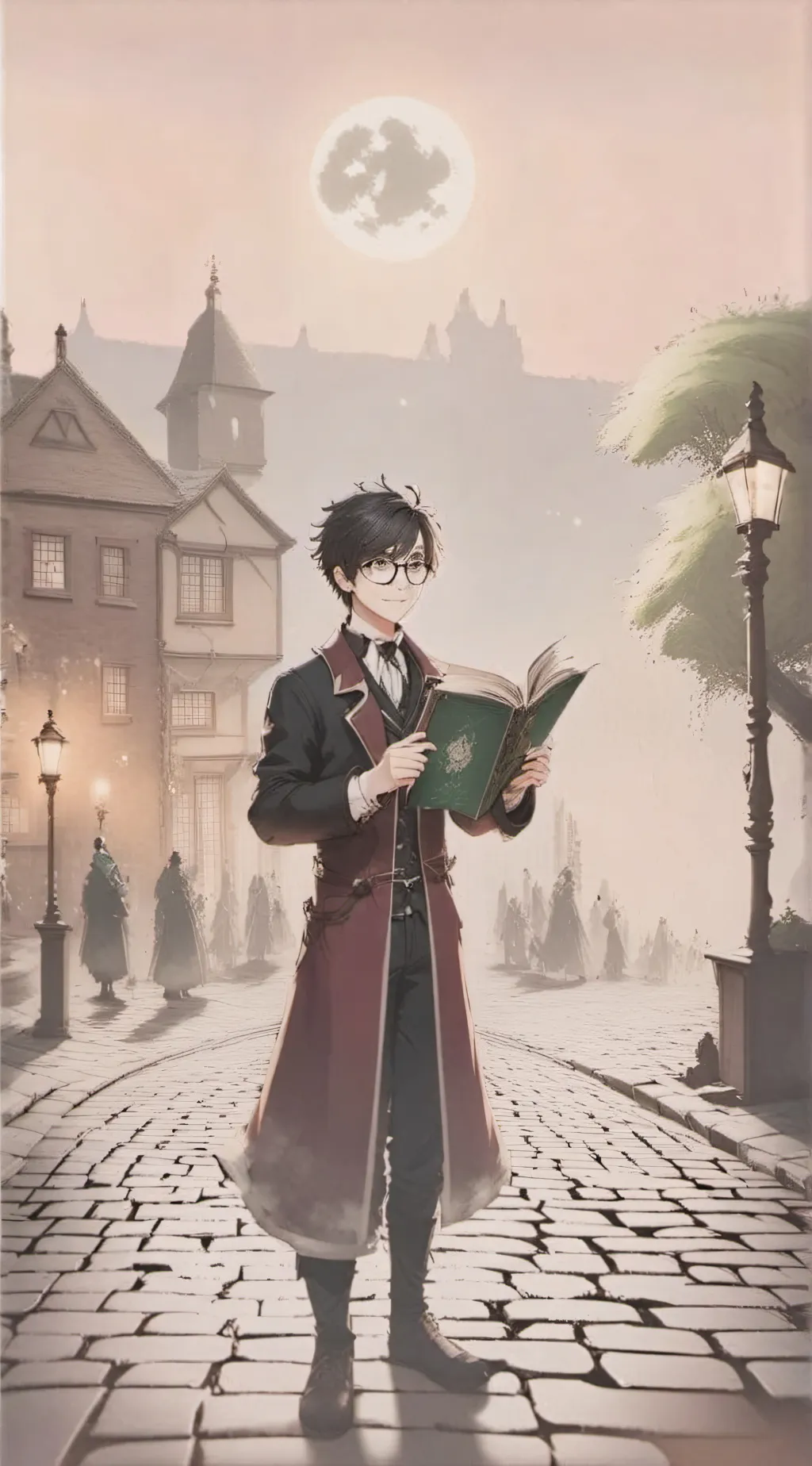 ai character: Harry background