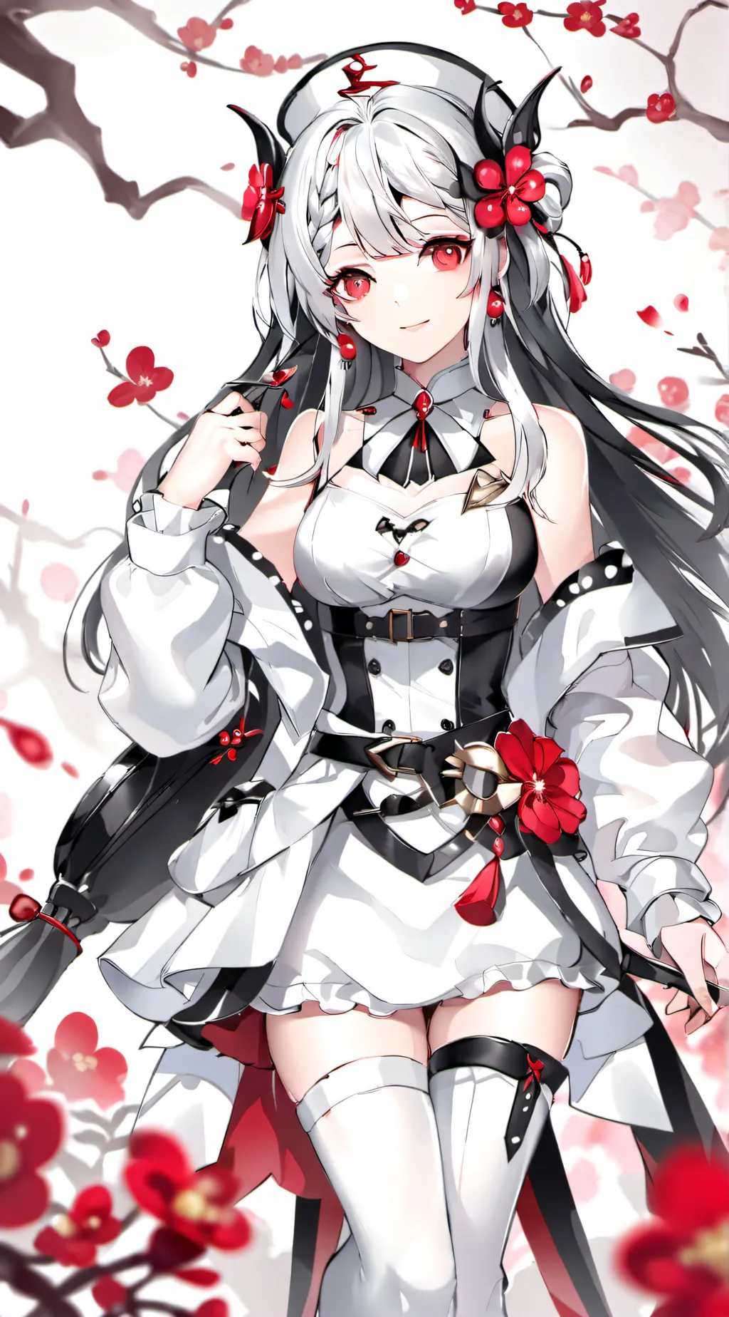 ai character: 幽兰 background