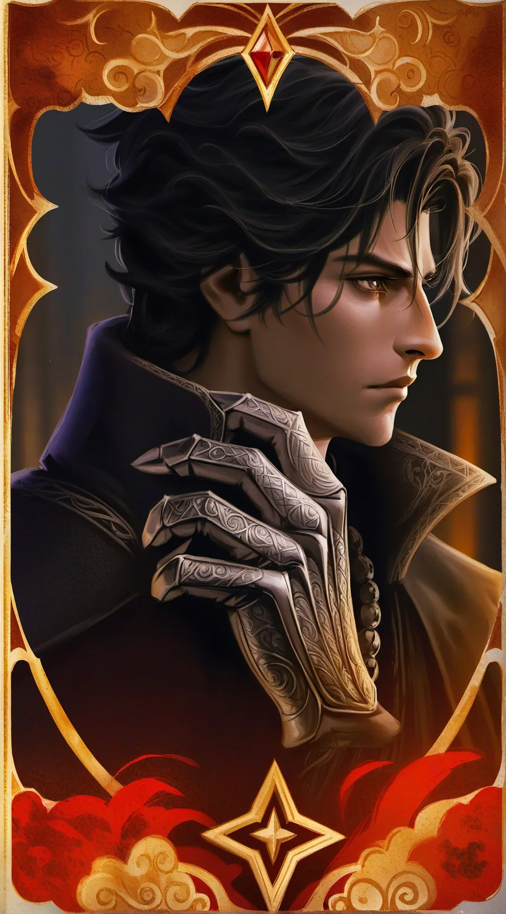 ai character: Shadow background