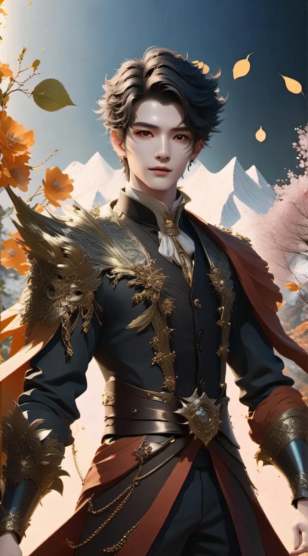 ai character: wide background