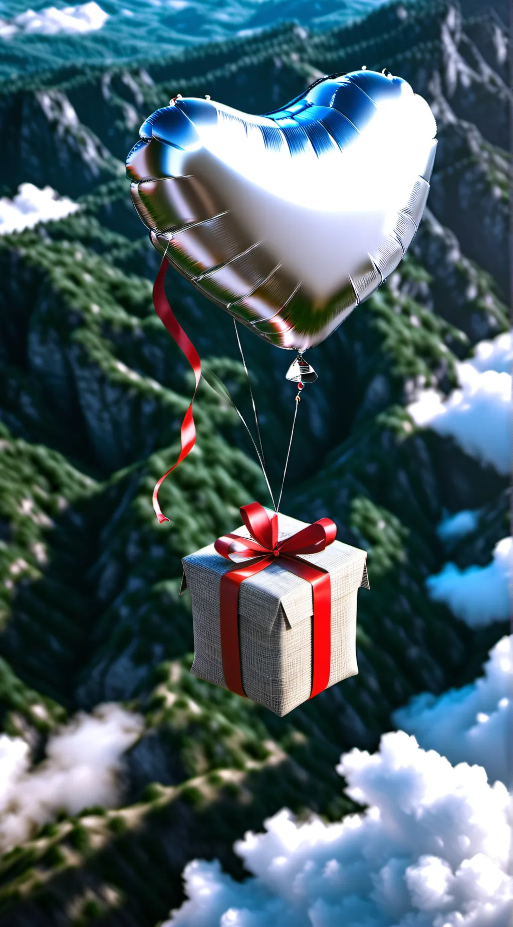 ai character: 🎈Balloon post 🎈 background