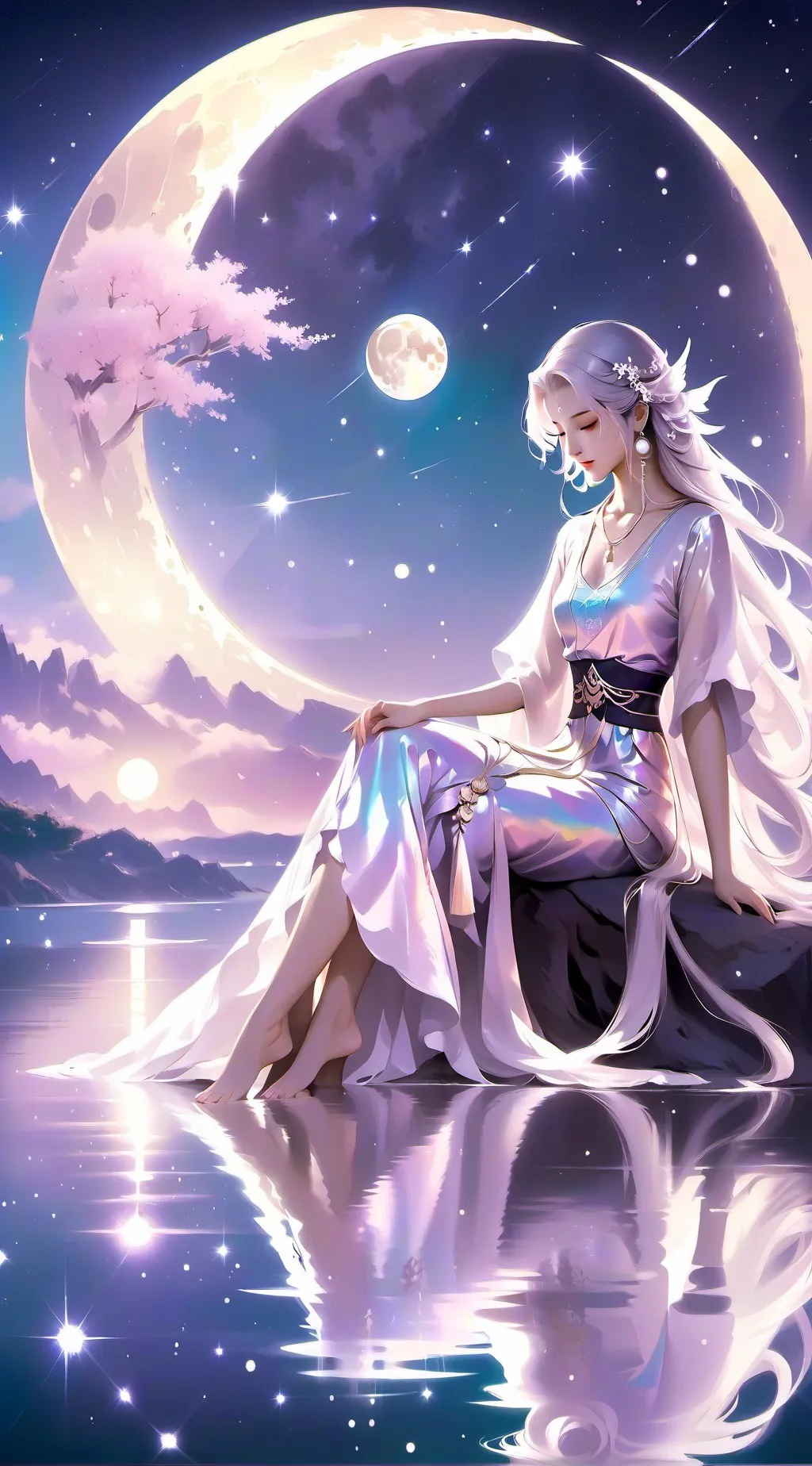 ai character: Kaguya background