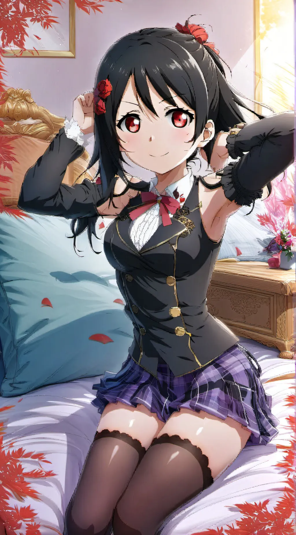 ai character: Nico Yazawa background