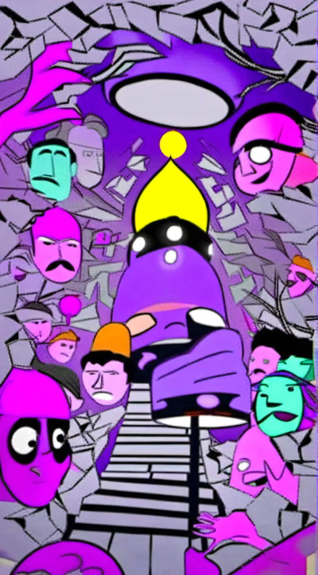 ai character: Teen titans go background