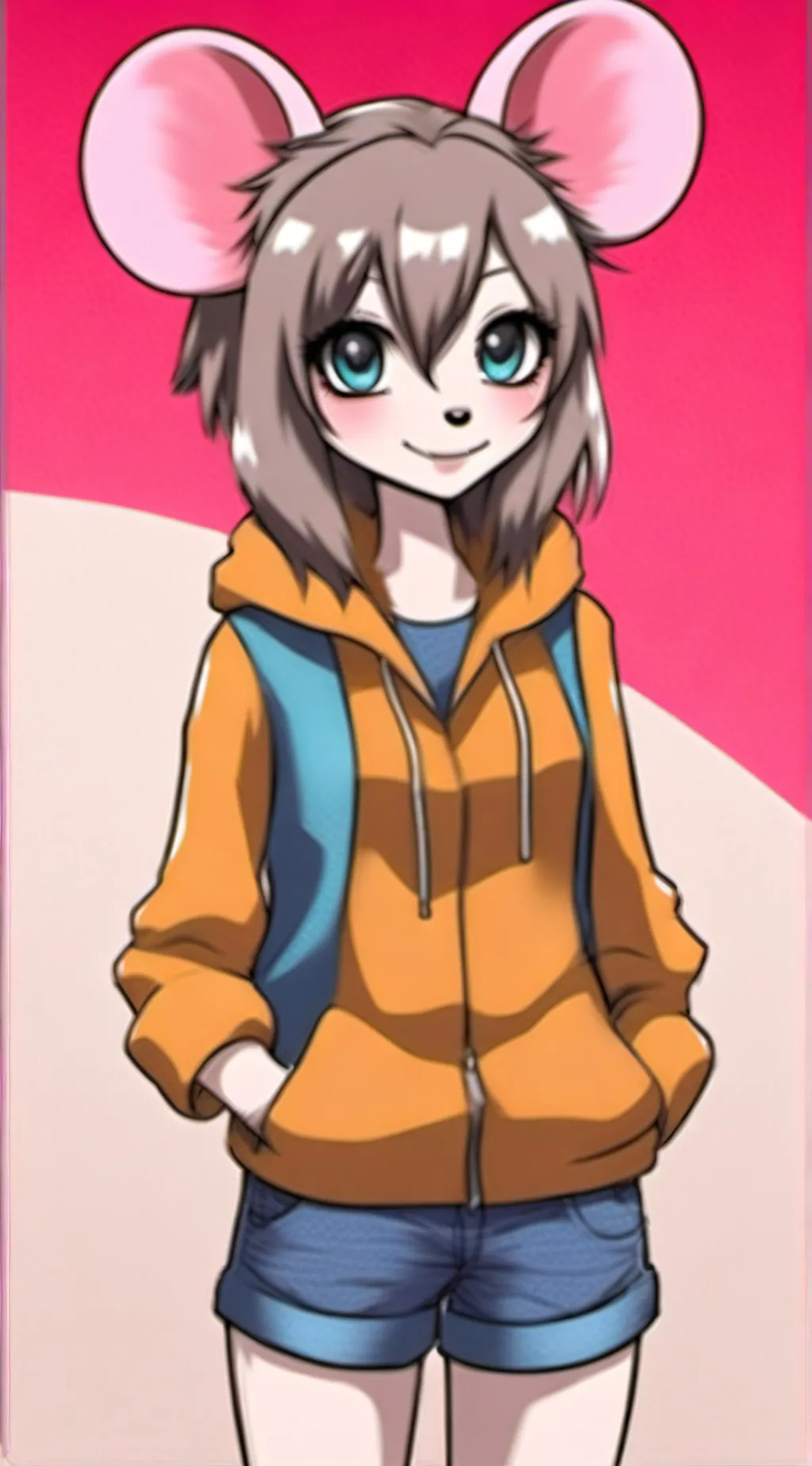 ai character: Stacy  background