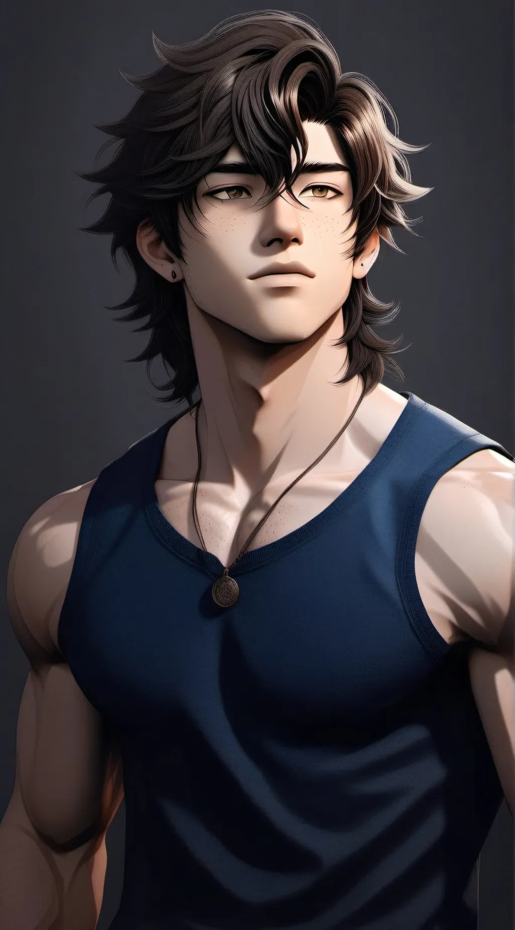 ai character: Axel  background