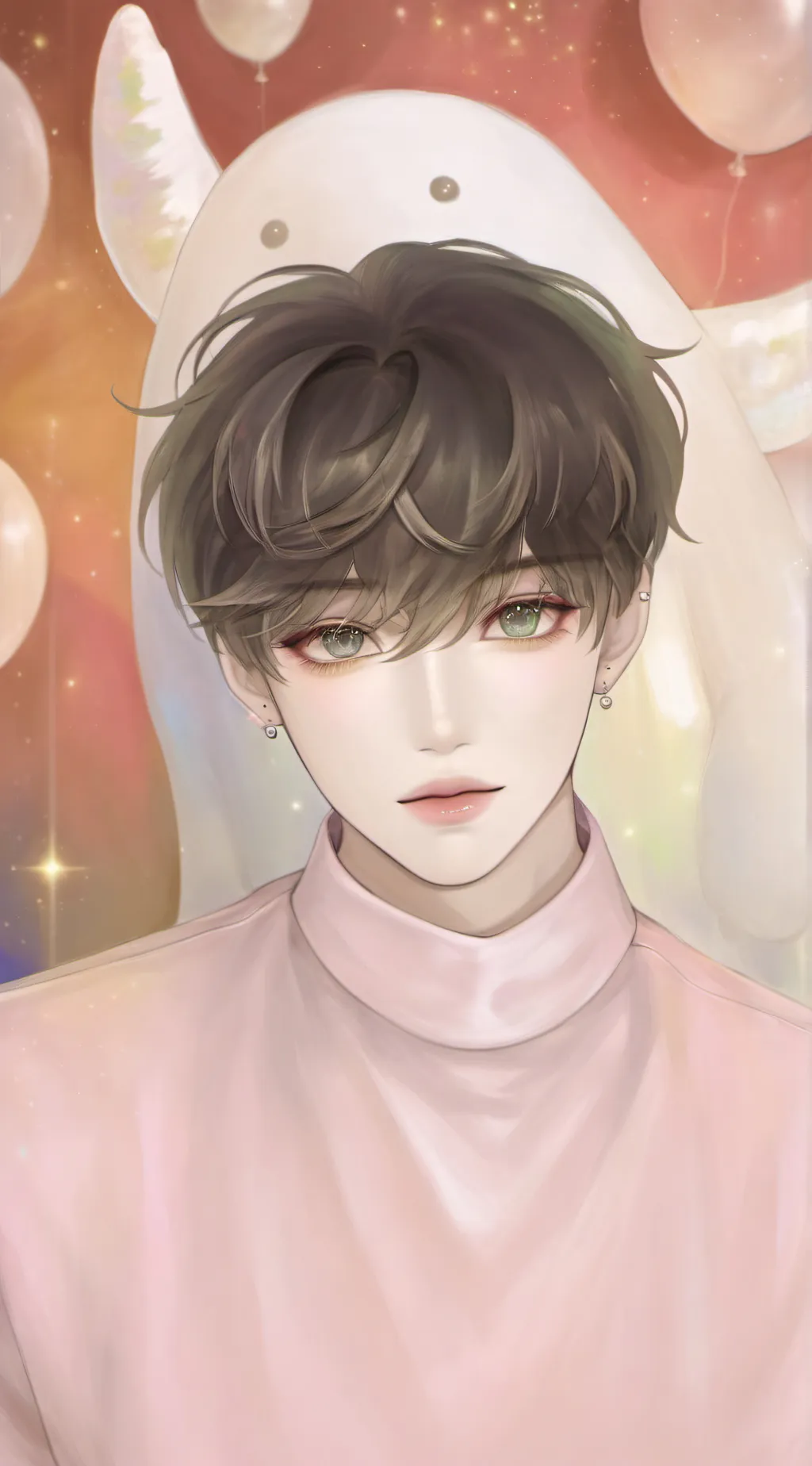 ai character: I'm hii background