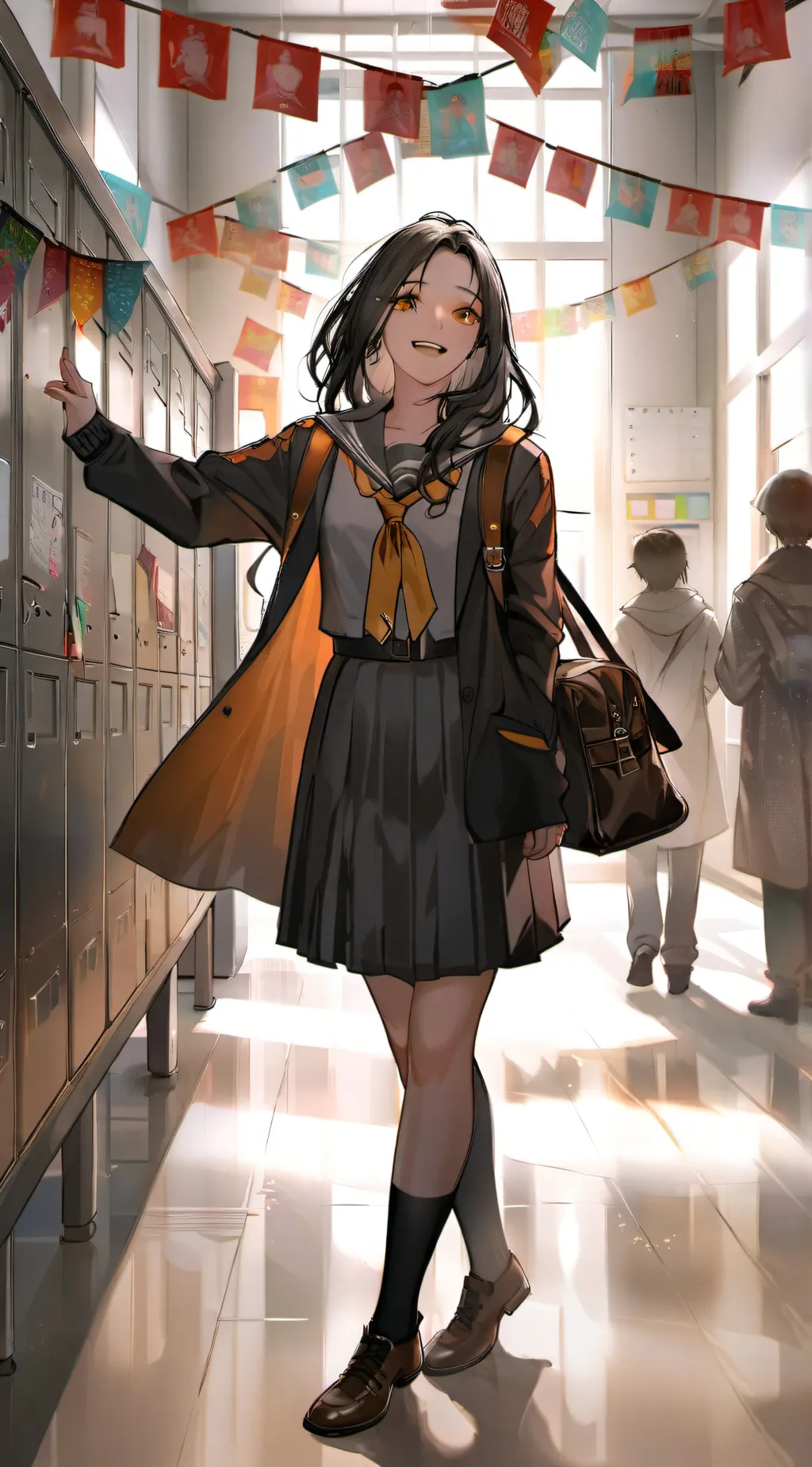 ai character: Ava  background