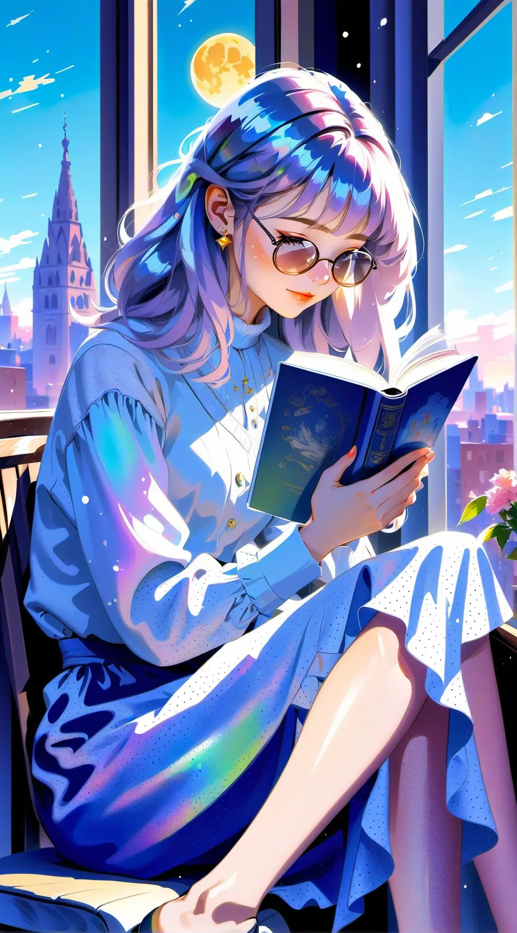 ai character: Evelyn background