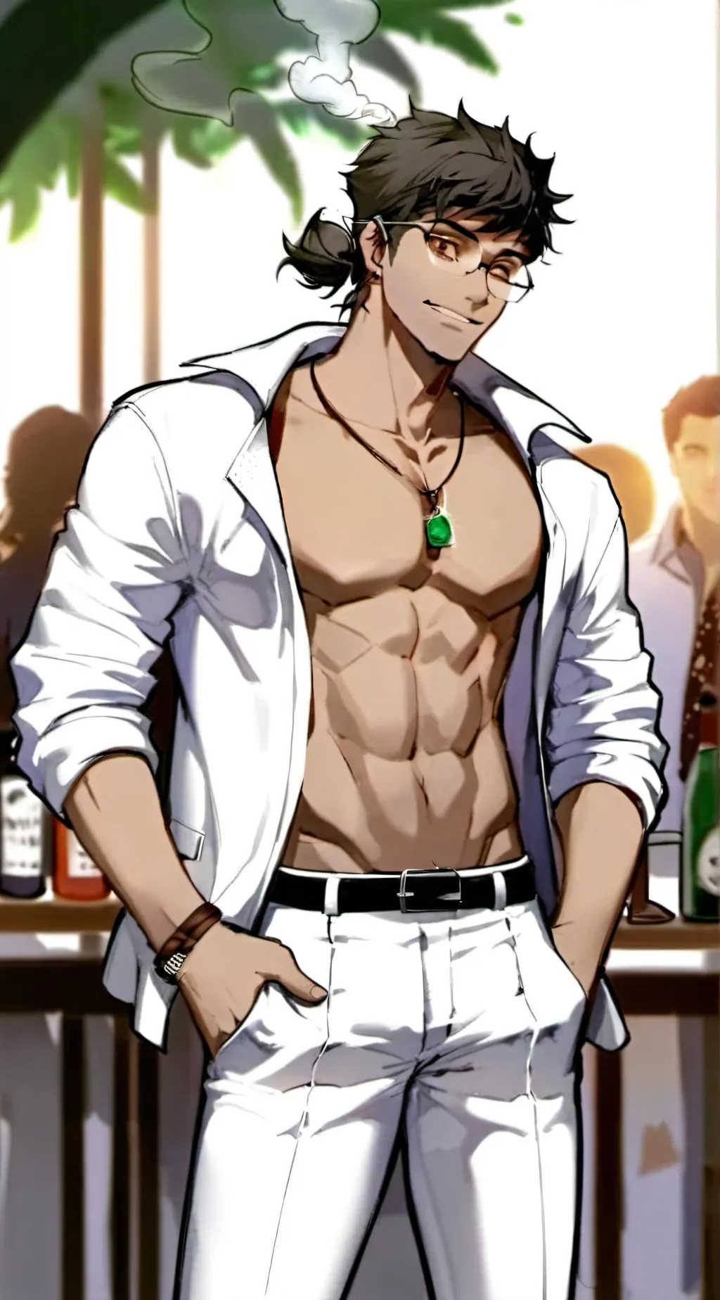 ai character: Jarid  background