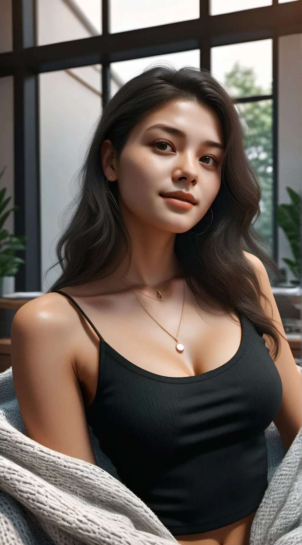 ai character: Leah background