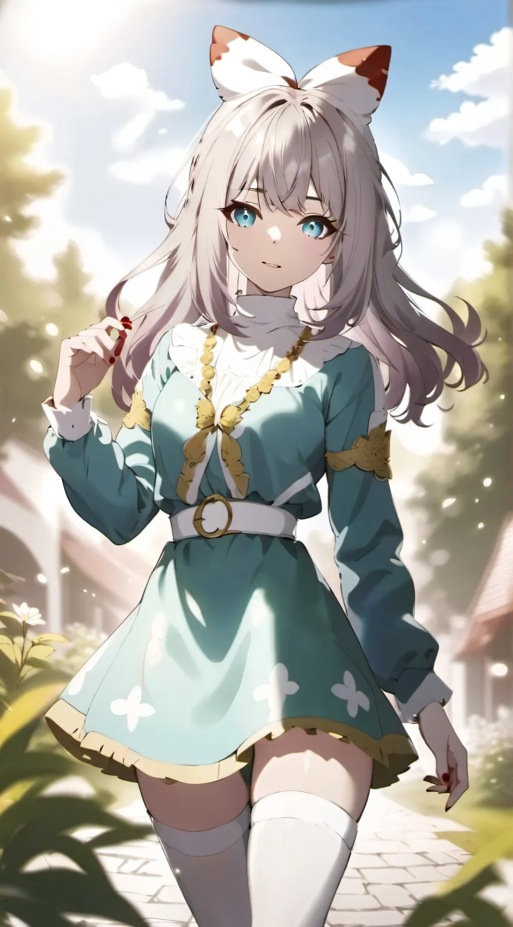 ai character: Lara♥︎ background