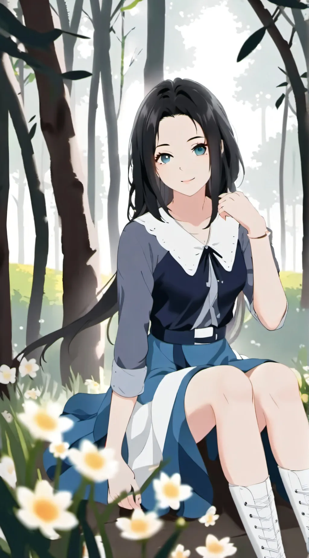 ai character: Kny smash or pass background