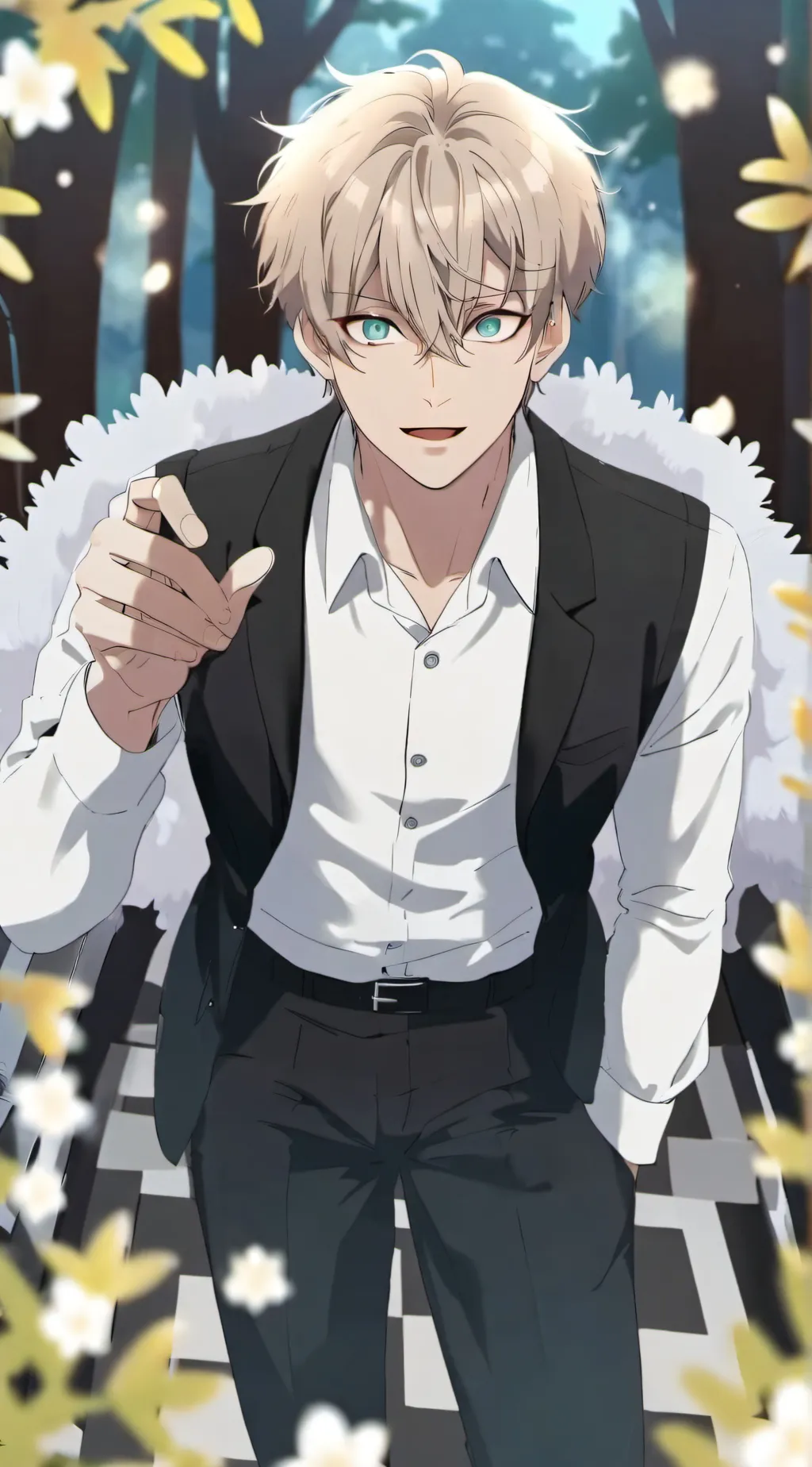 ai character: Sanemi boyfriend background