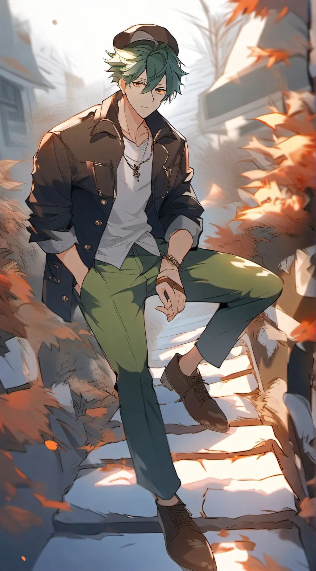 ai character: Garcello background