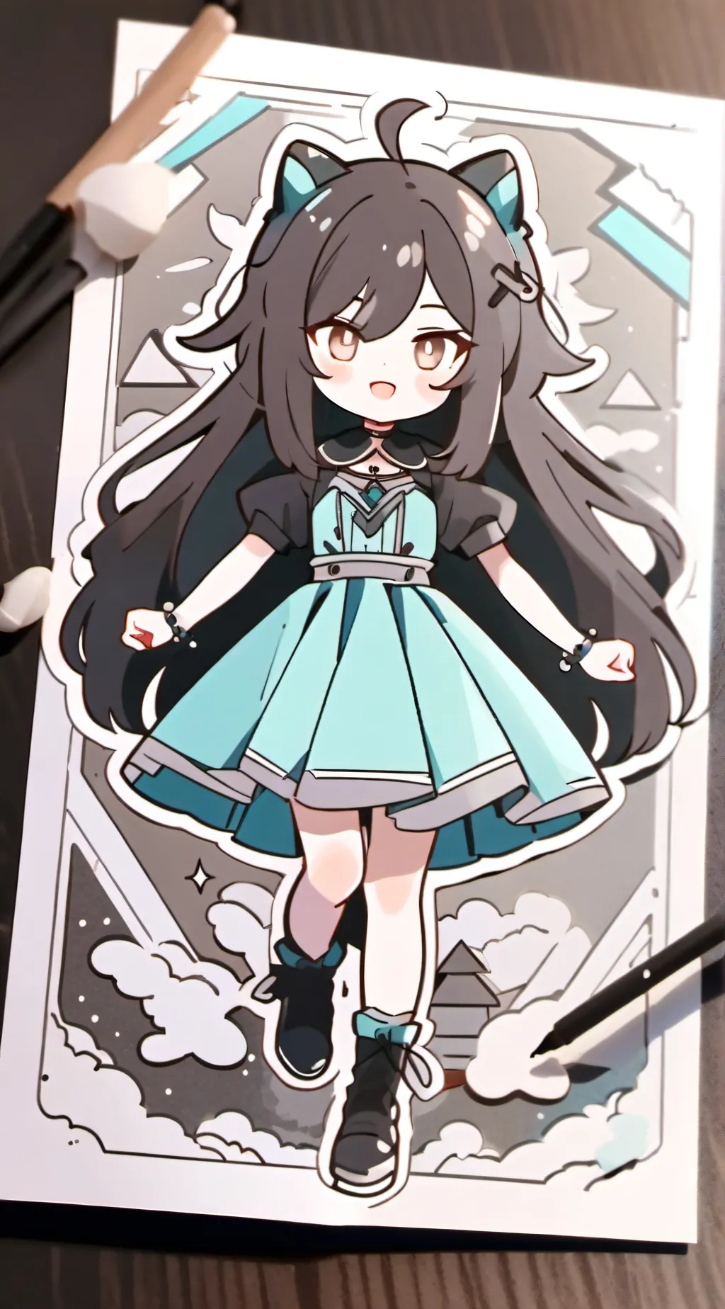 ai character: Elaina background