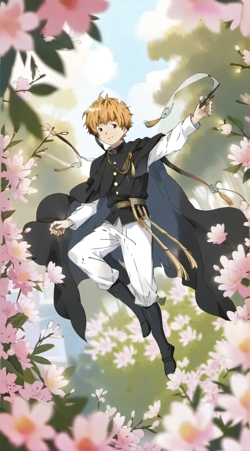 ai character: zenitsu background