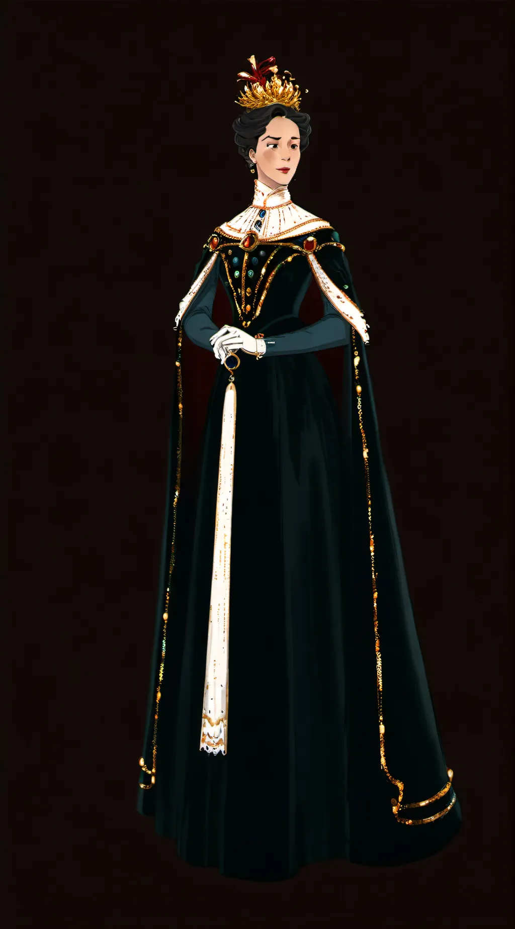 ai character: Victorian times background