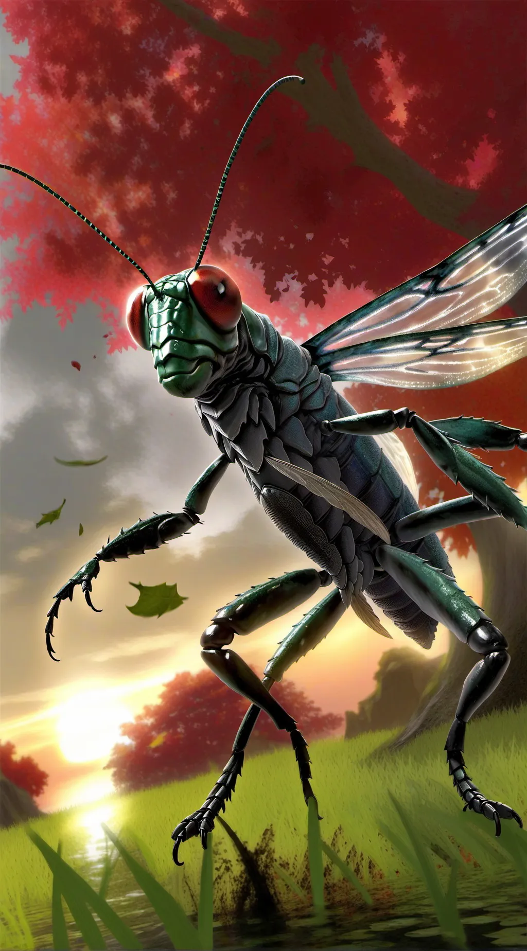 ai character: alex background