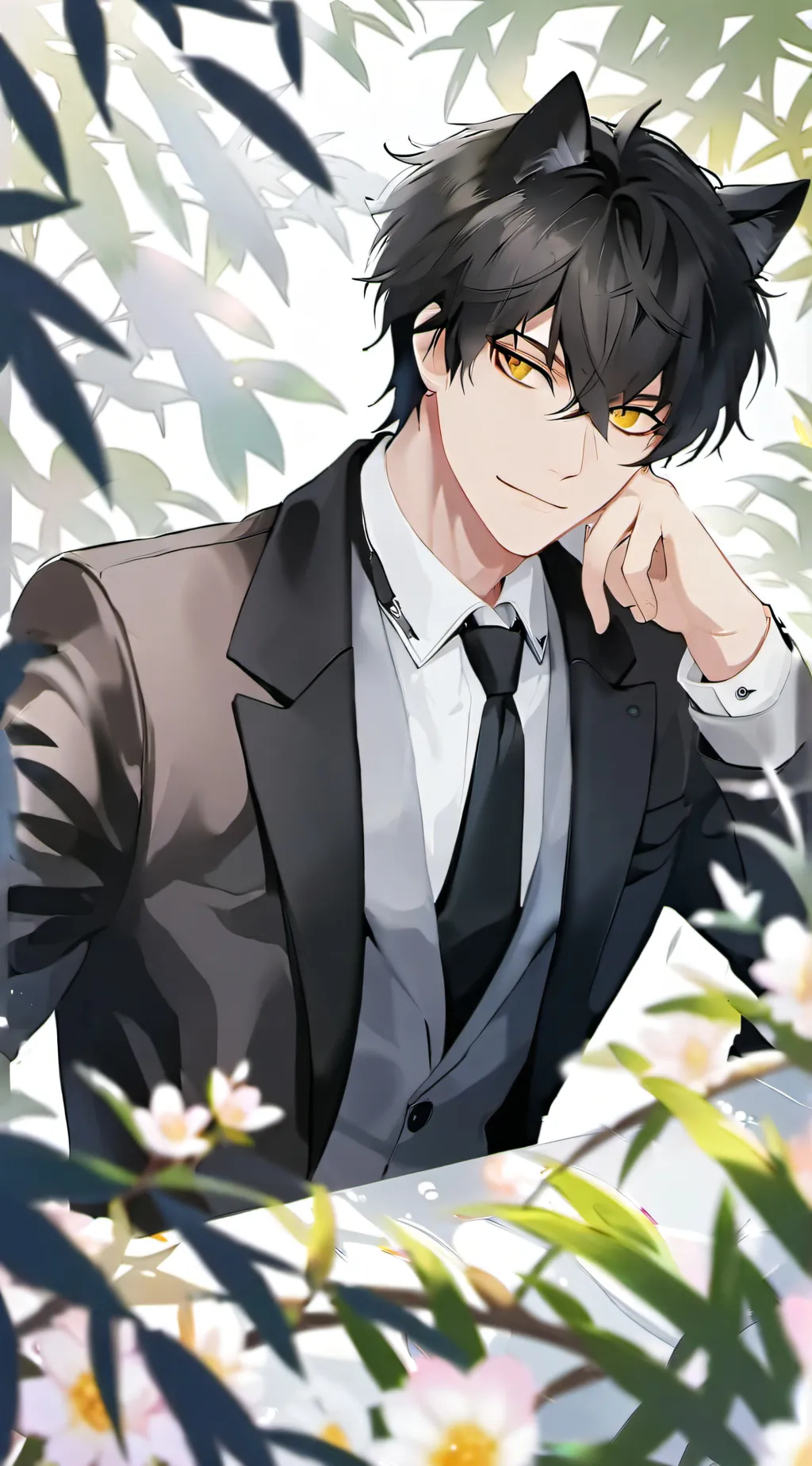 ai character: Ren(BL) background