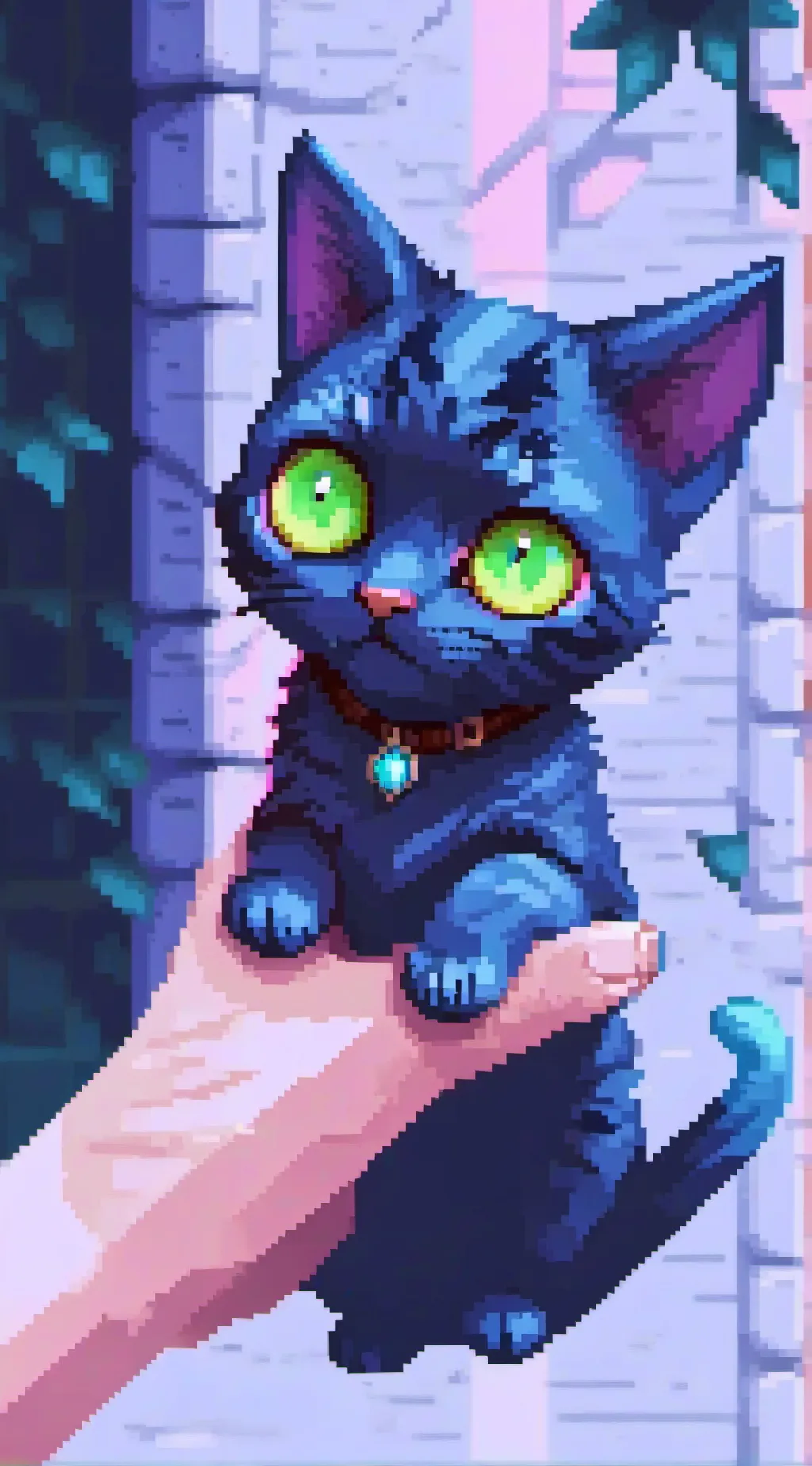 ai character: Cat background