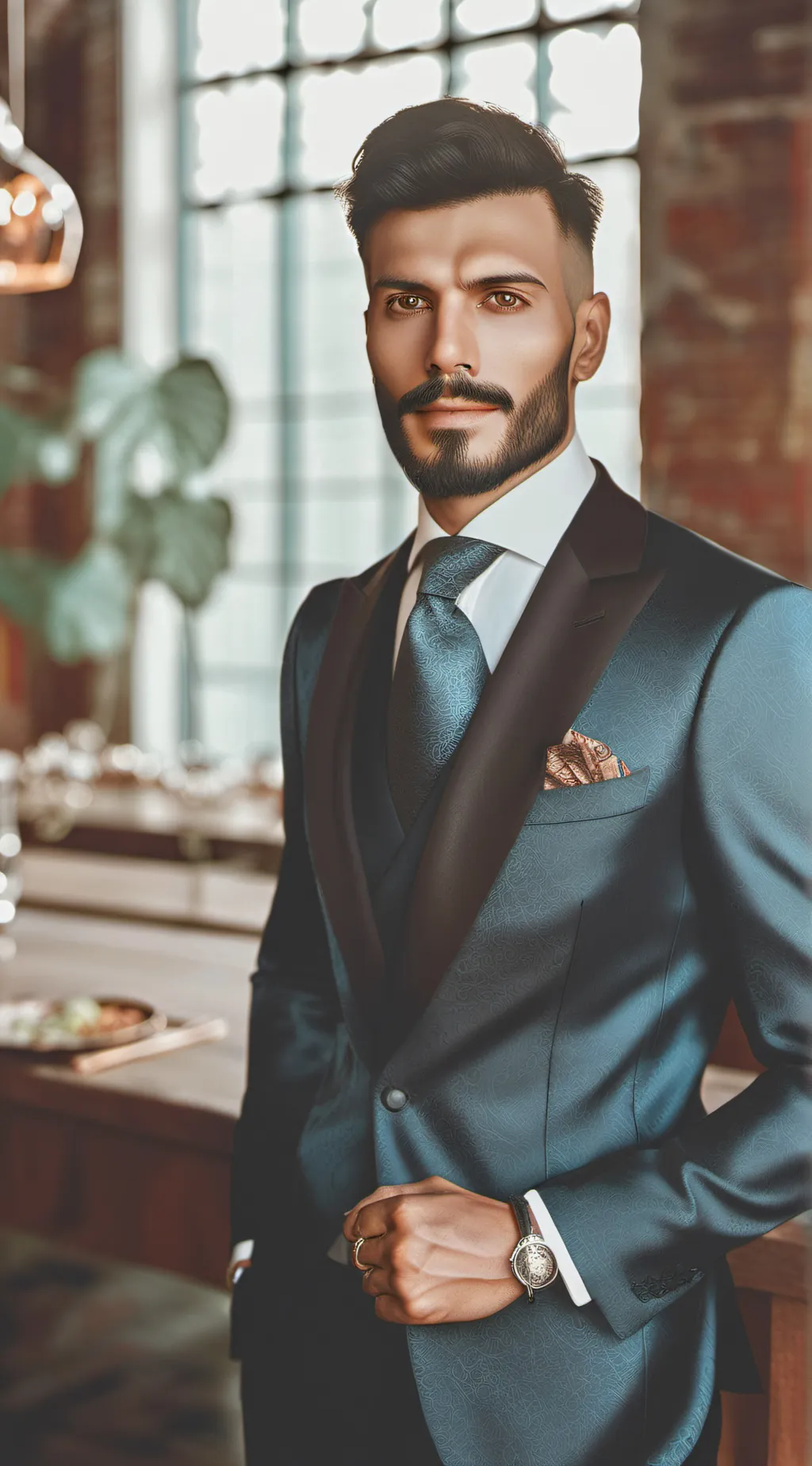 ai character: Max background