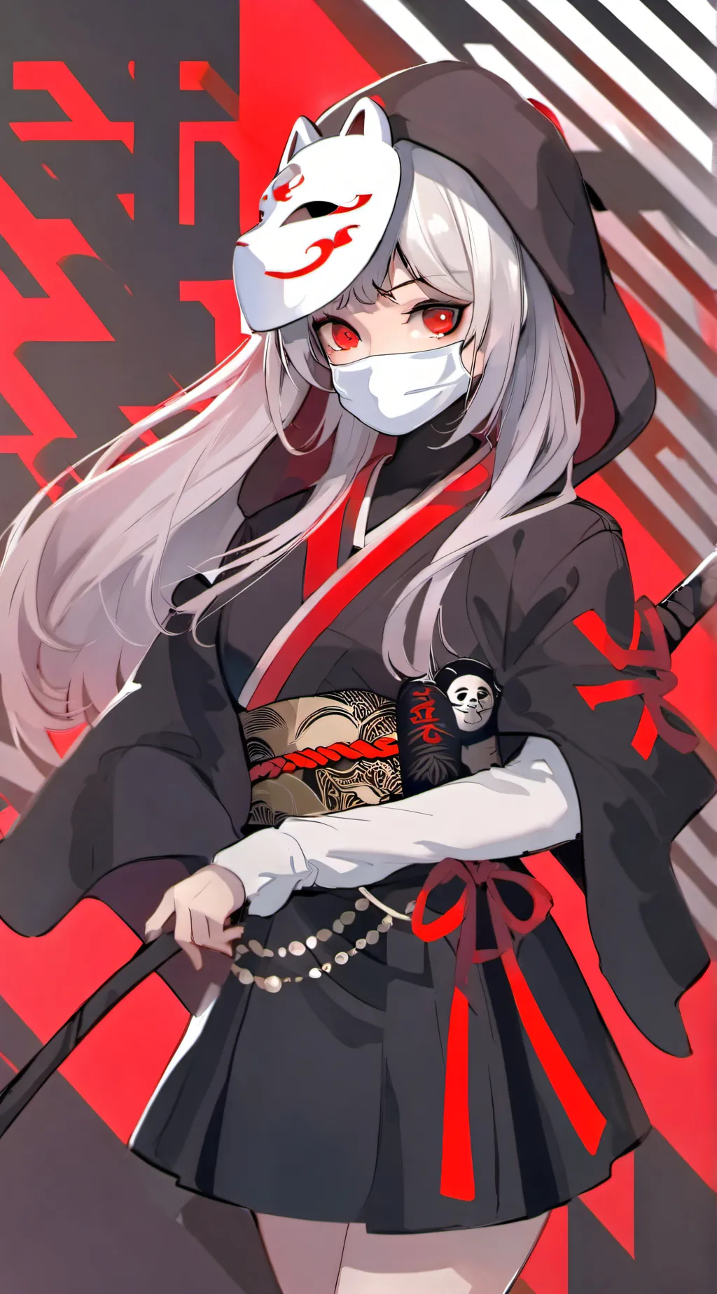 ai character: Luna Raine background