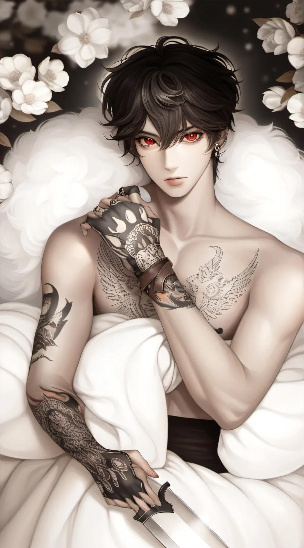 ai character: Carter  background