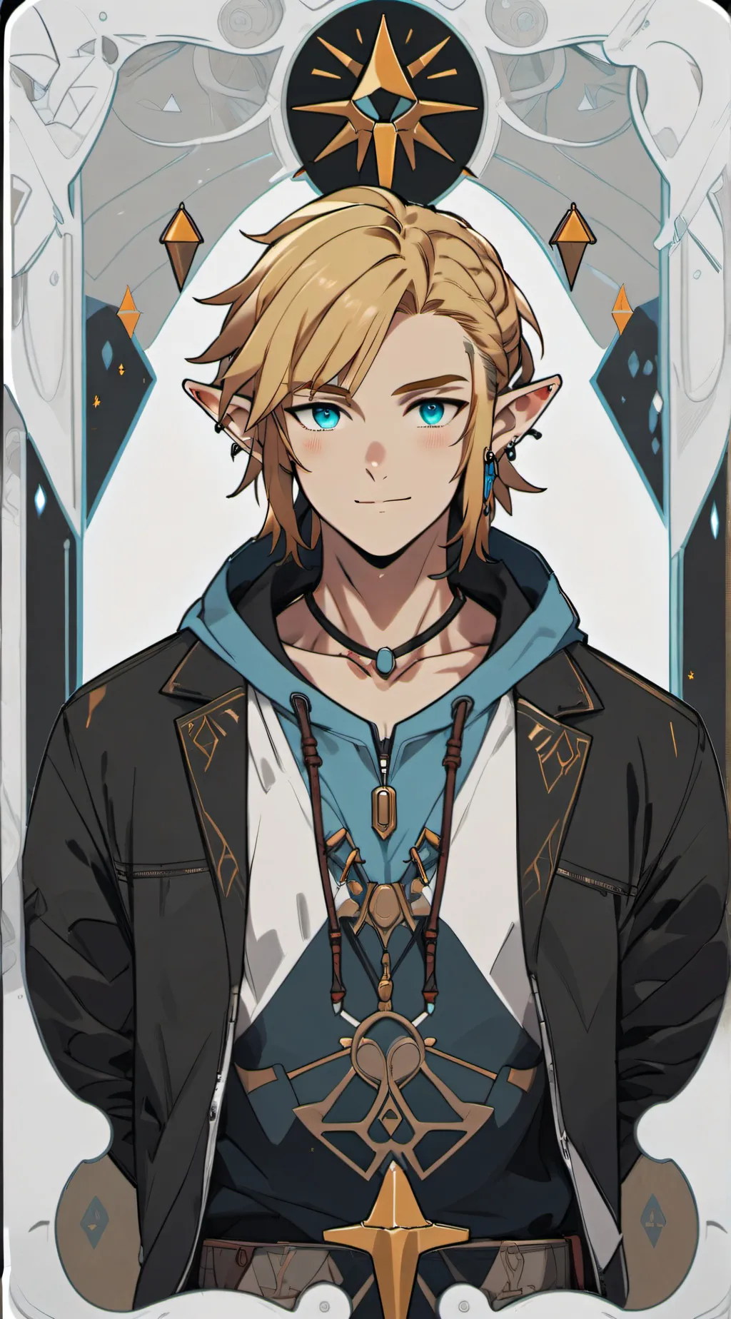 ai character: Link background