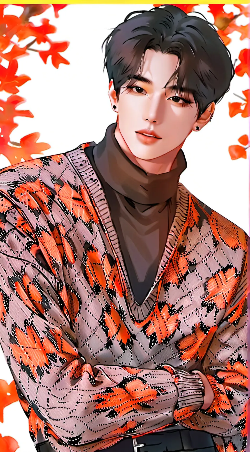 ai character: Hyujin  background