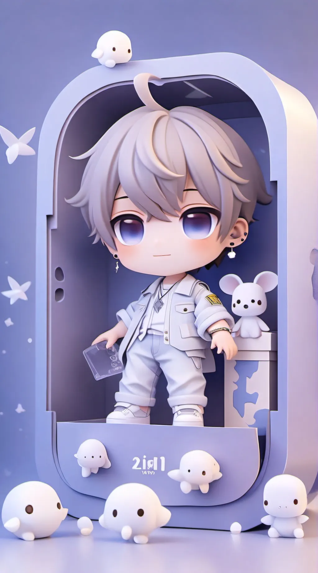 ai character: Pookie background