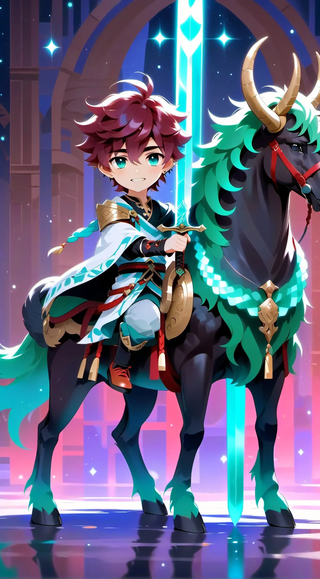 ai character: mastero background