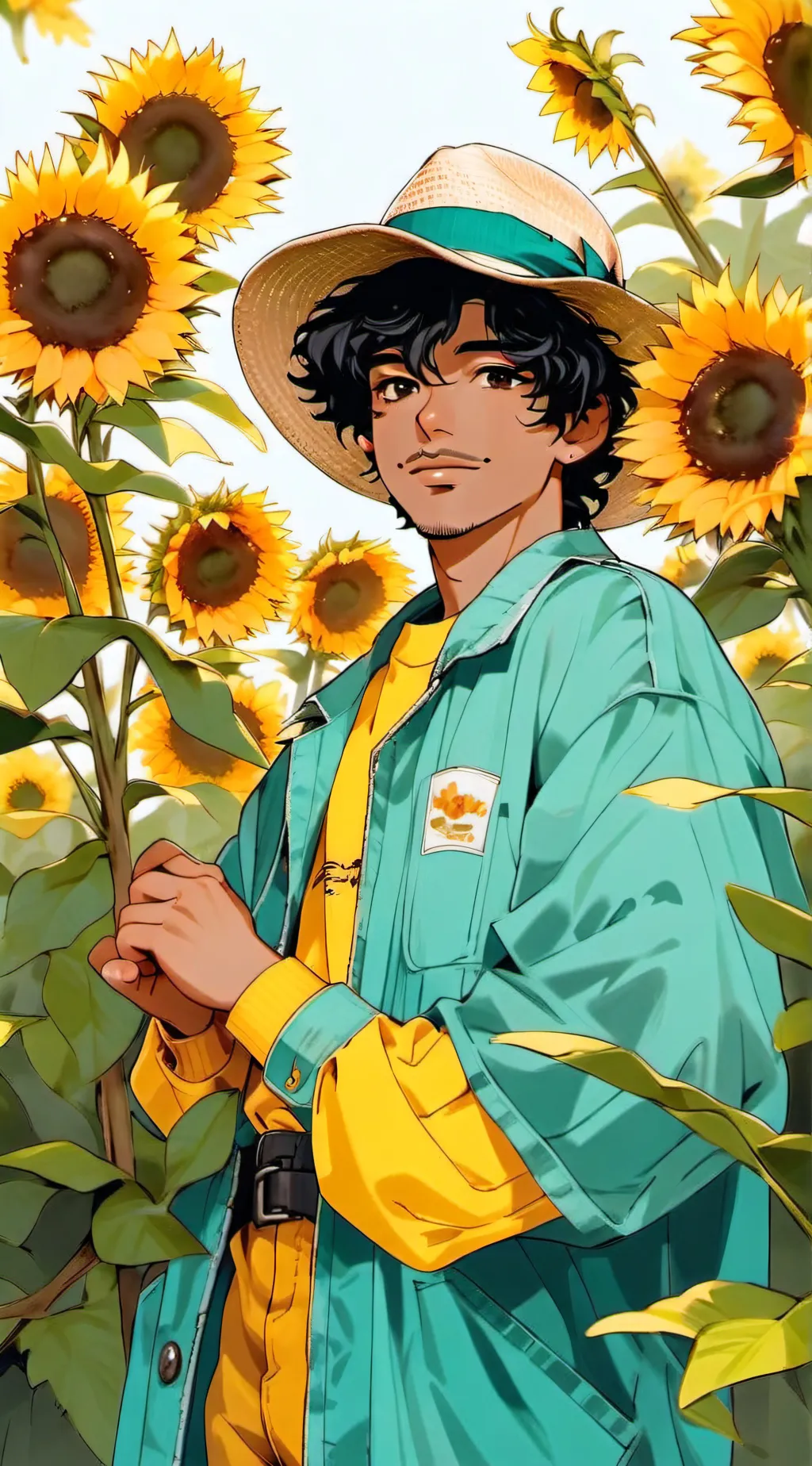 ai character: joel M. background