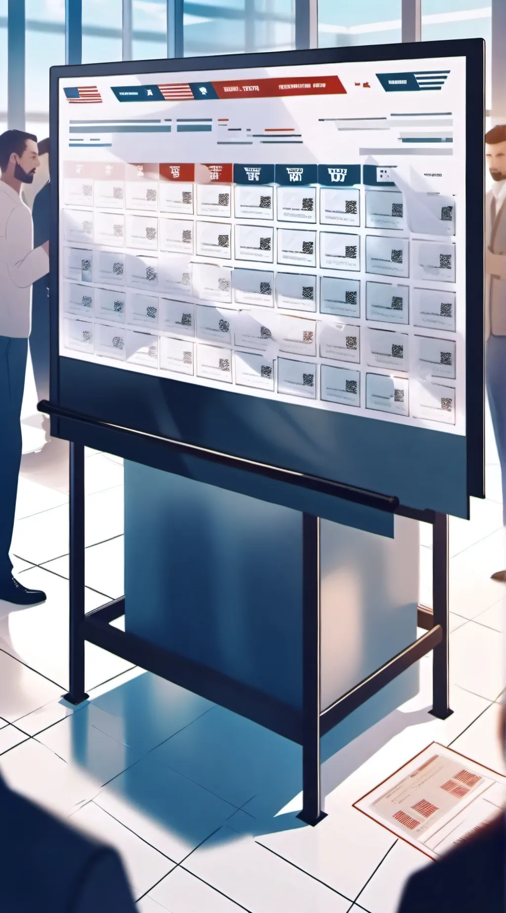 ai character: Voting A.I background