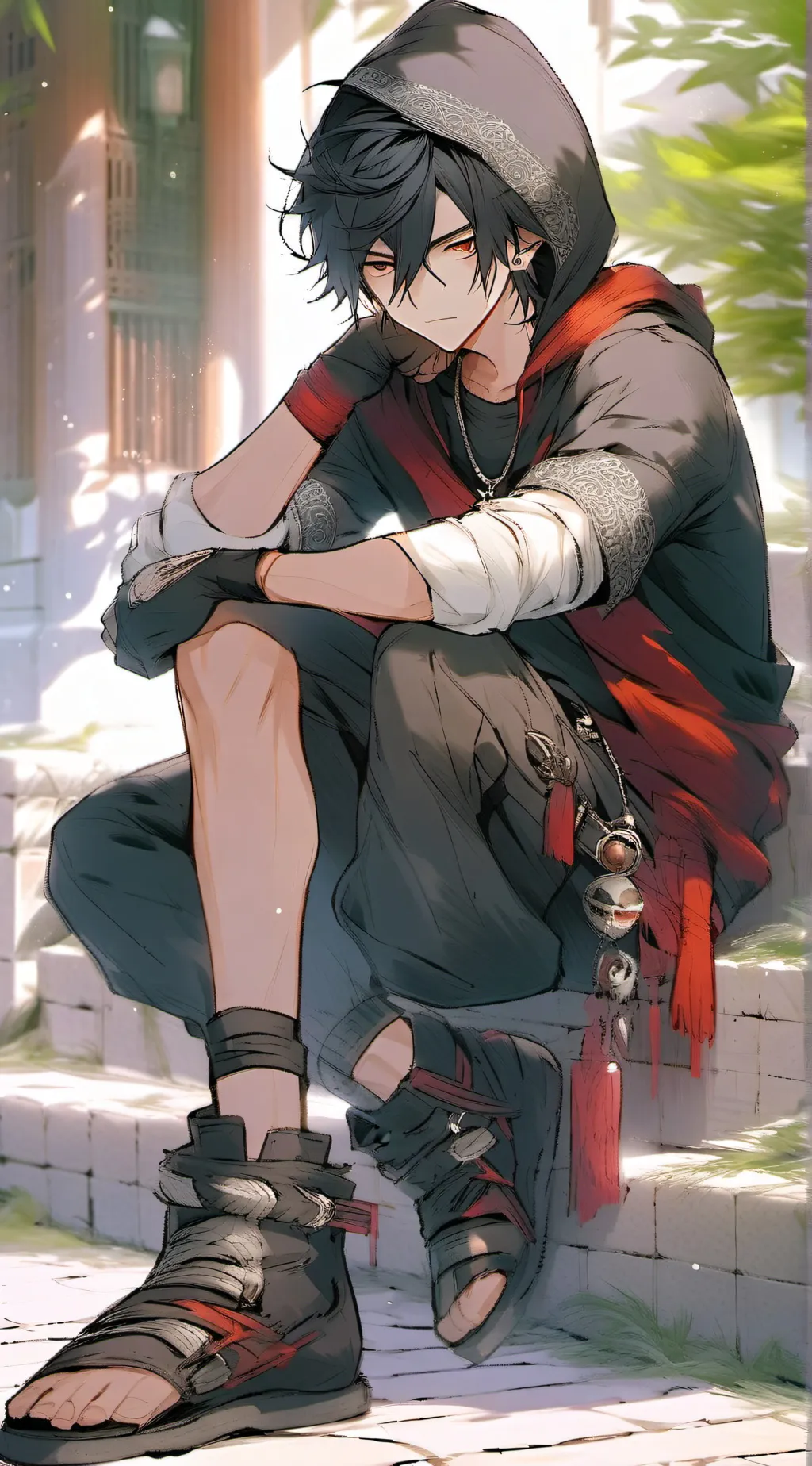 ai character: Akatsuki background