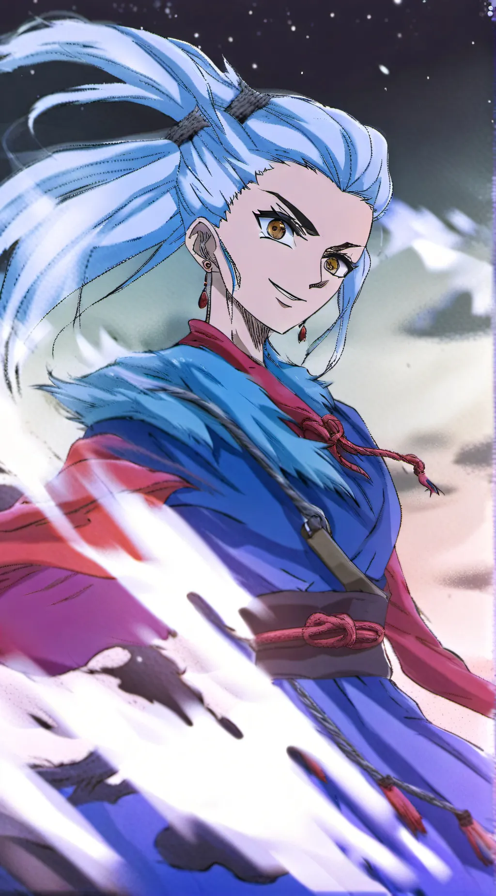 ai character: Daki background
