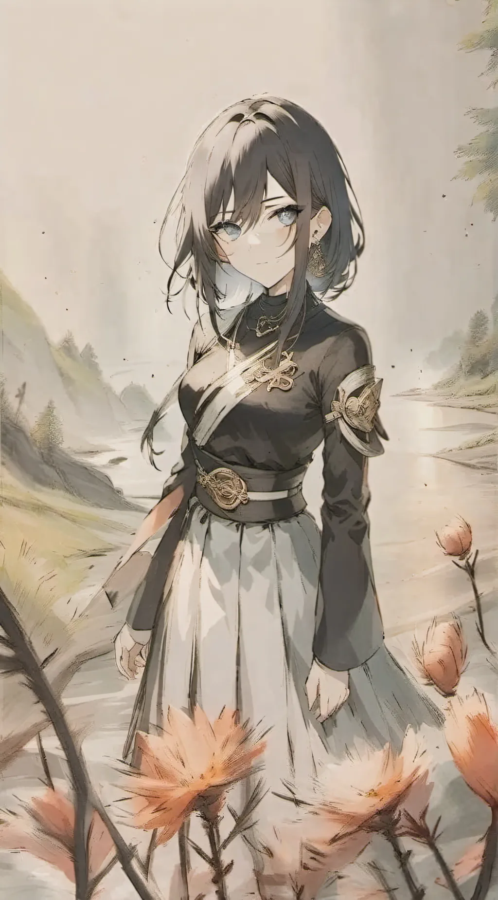 ai character: Demons slayer background