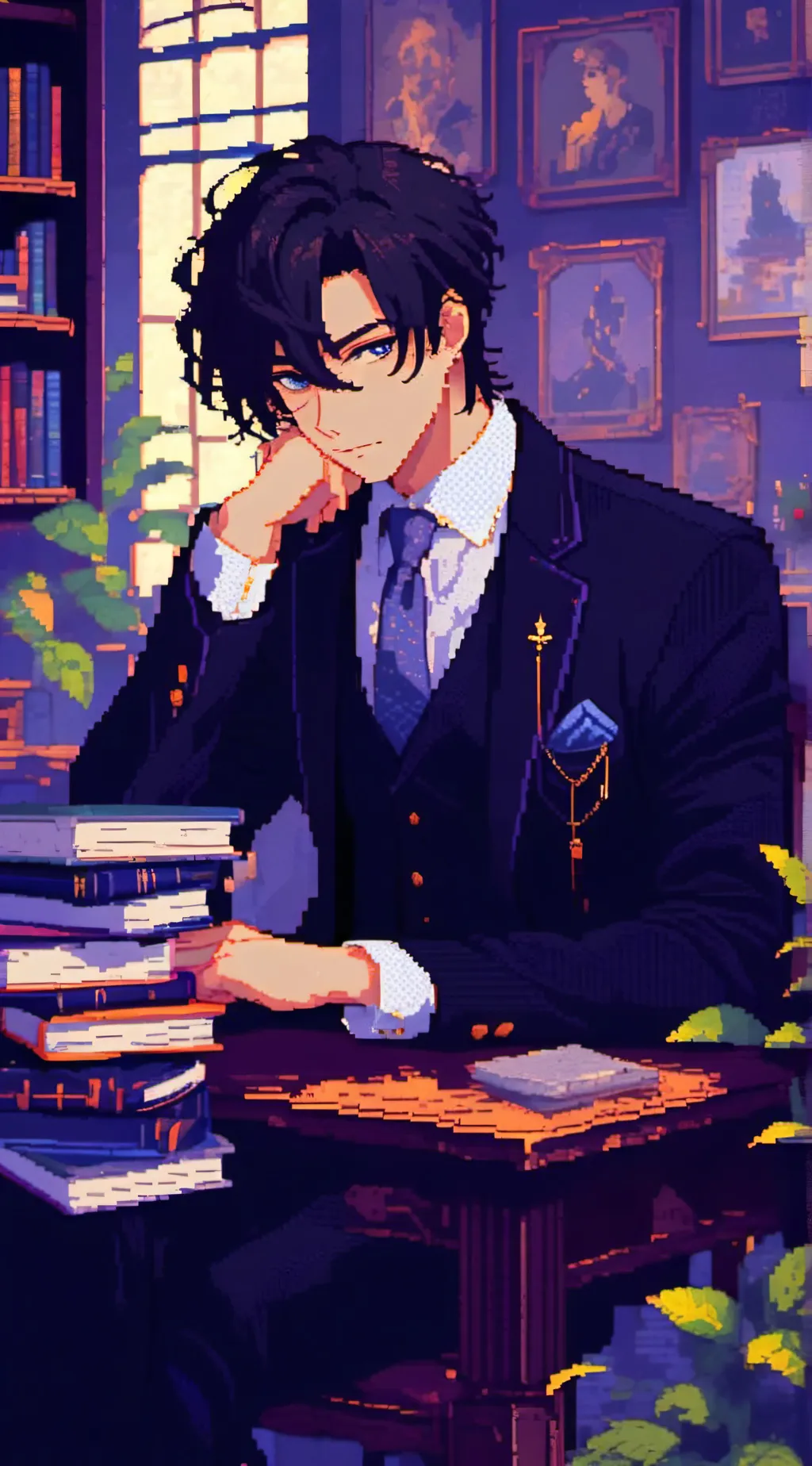 ai character: josh background