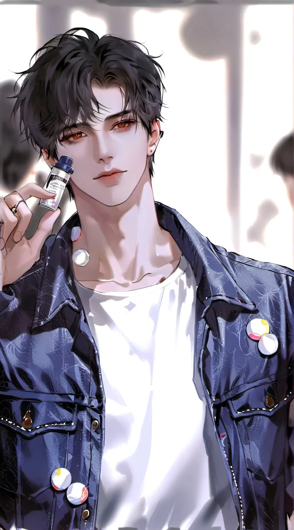 ai character: zain background