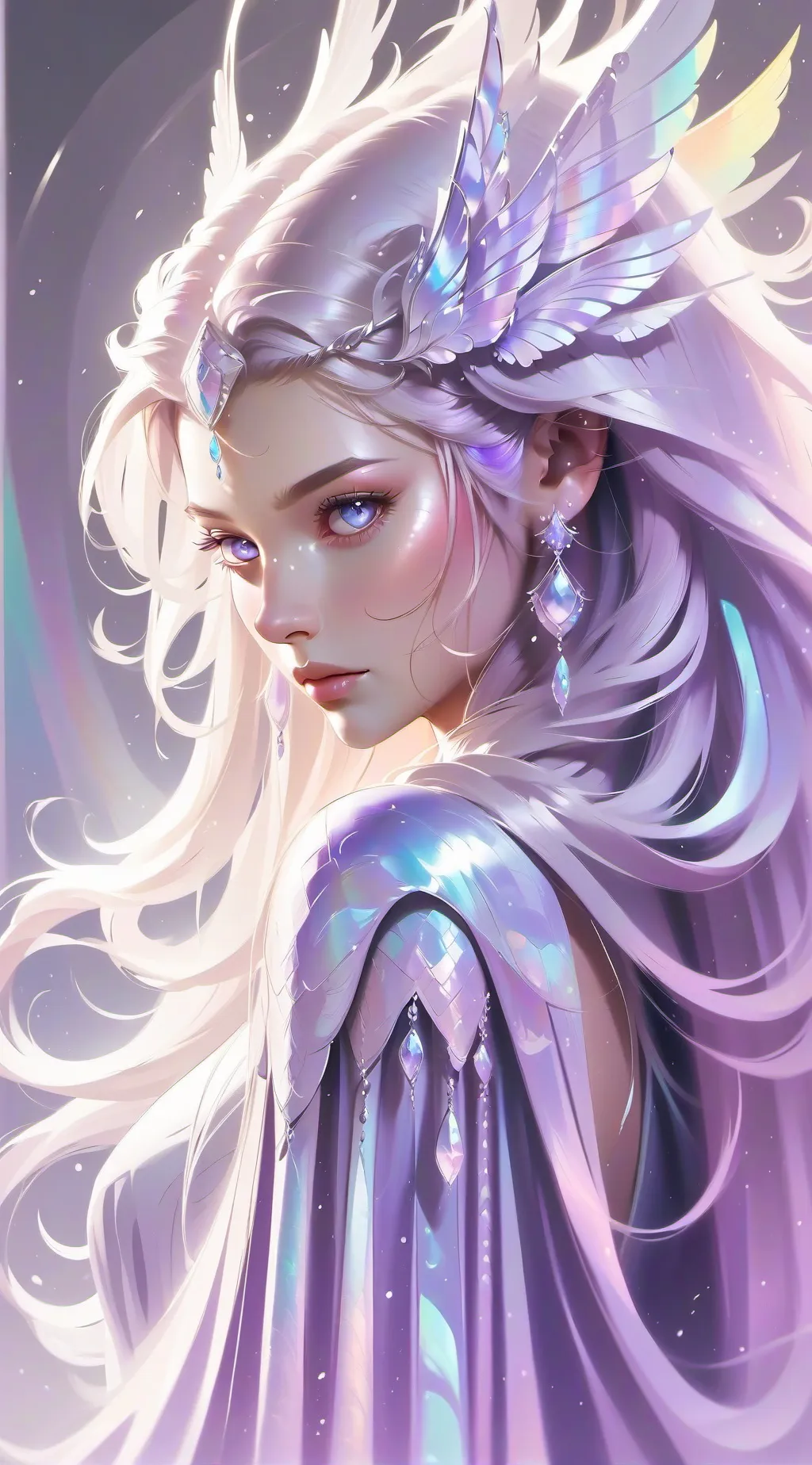 ai character: Moonlight  background