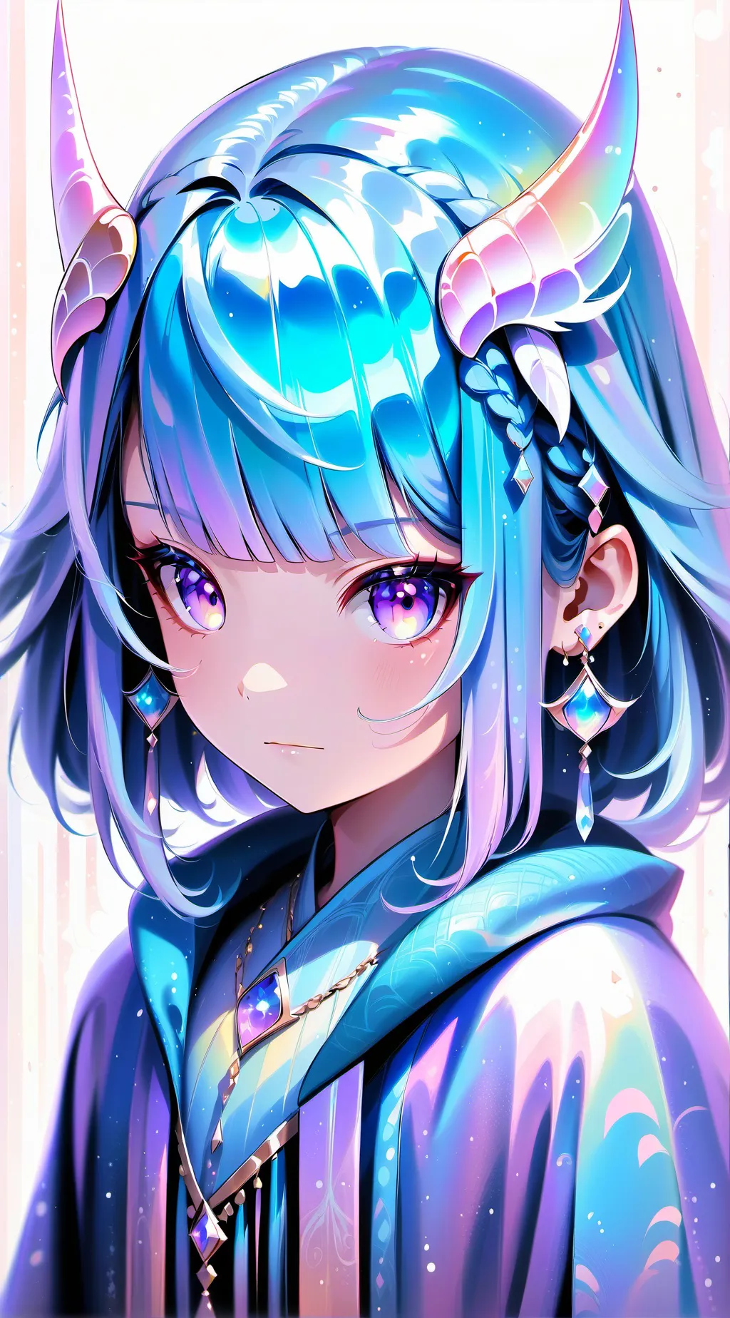 ai character: Moon background