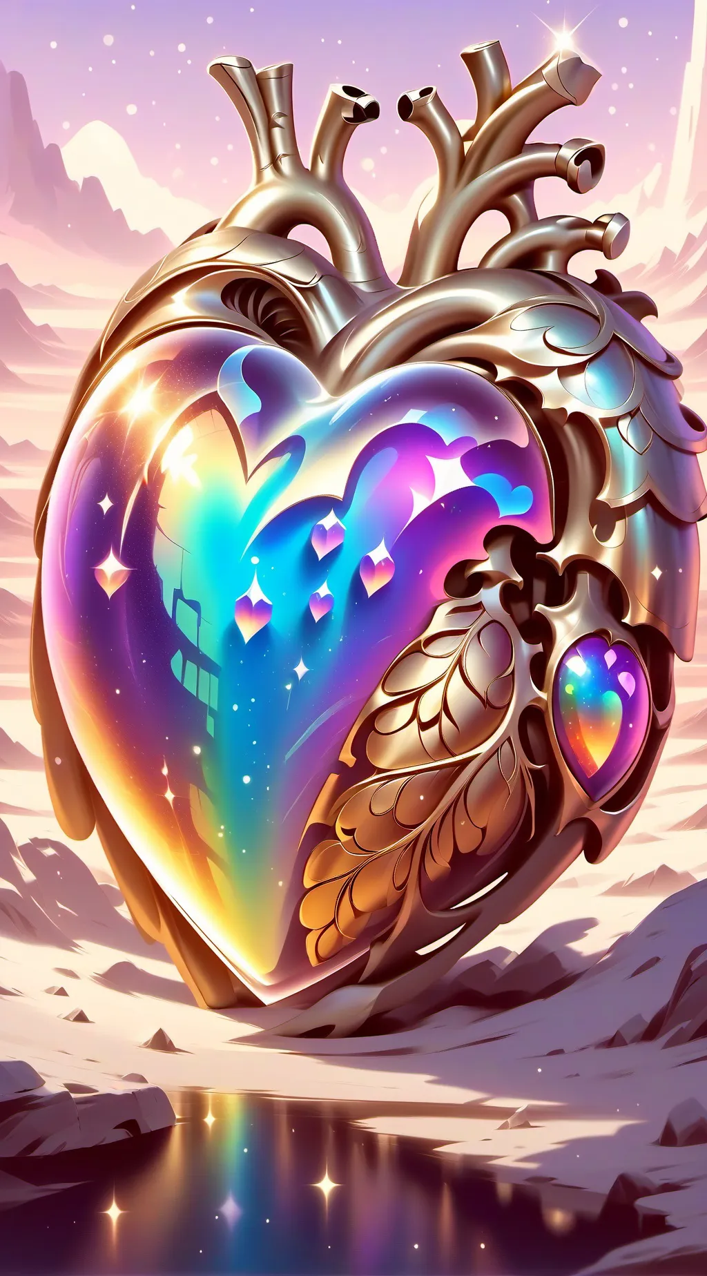 ai character: A crush background