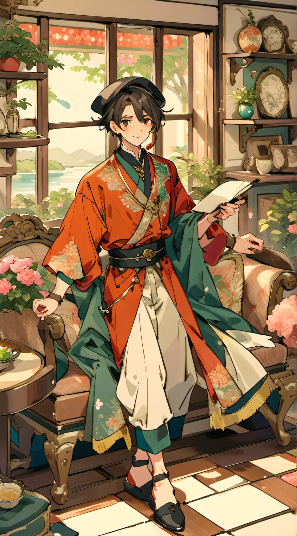 ai character: Darin background